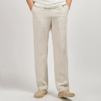 COMO Straight Linen Pants